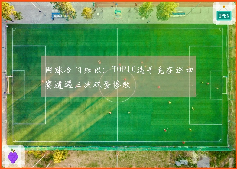 网球冷门知识：TOP10选手竟在巡回赛遭遇三次双蛋惨败